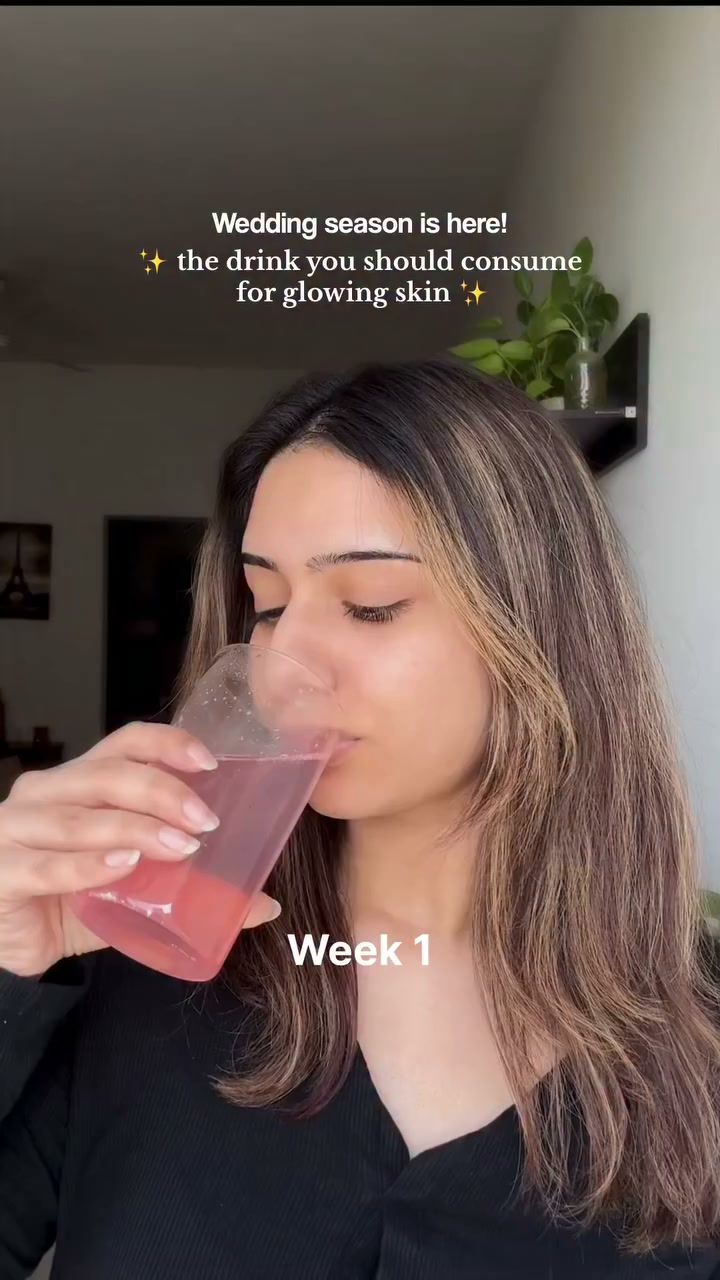 Glow from within ✨, Just drop, fizz, and sip your daily skin glow drink., Powered with glutathione & vitamin C for brighter skin. | Plix