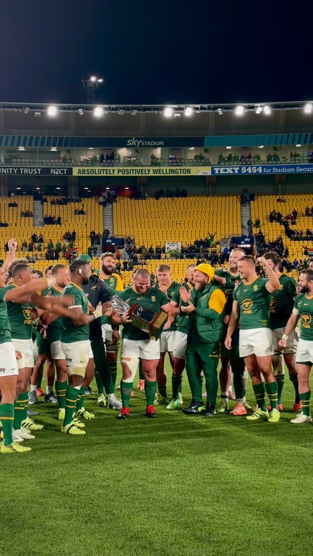 Freedom Cup retained 🤝 #Springboks #ForeverGreenForeverGold #NZLvRSA ...