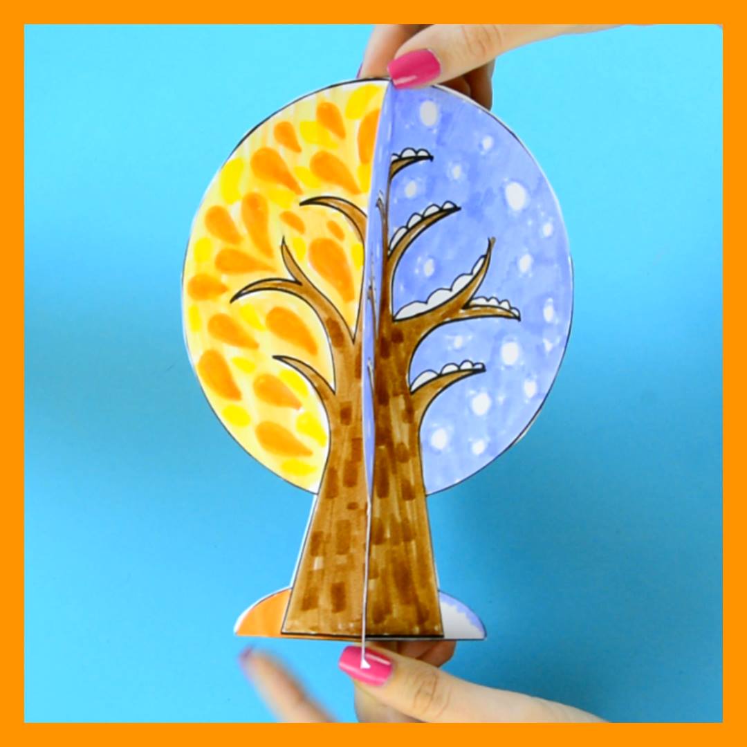 Easy to Make Four Seasons Tree Craft... - Easy Peasy and Fun | Facebook