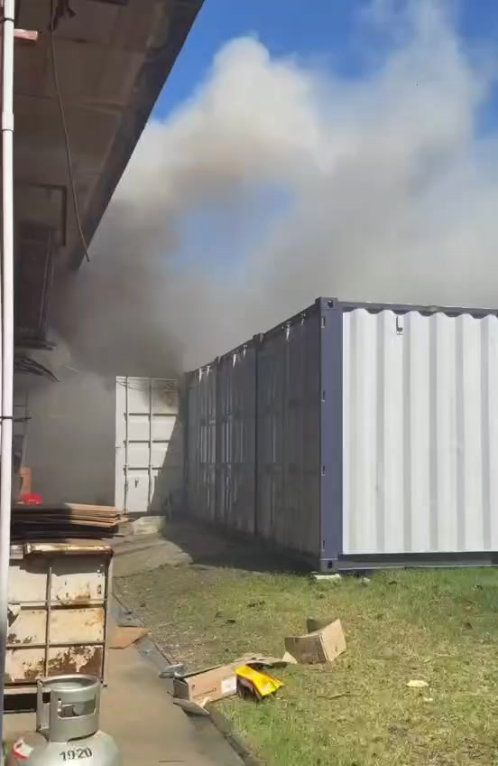 🔴JUST IN I Festive Crackers Crisis: Firefighters Battle Blaze as ...