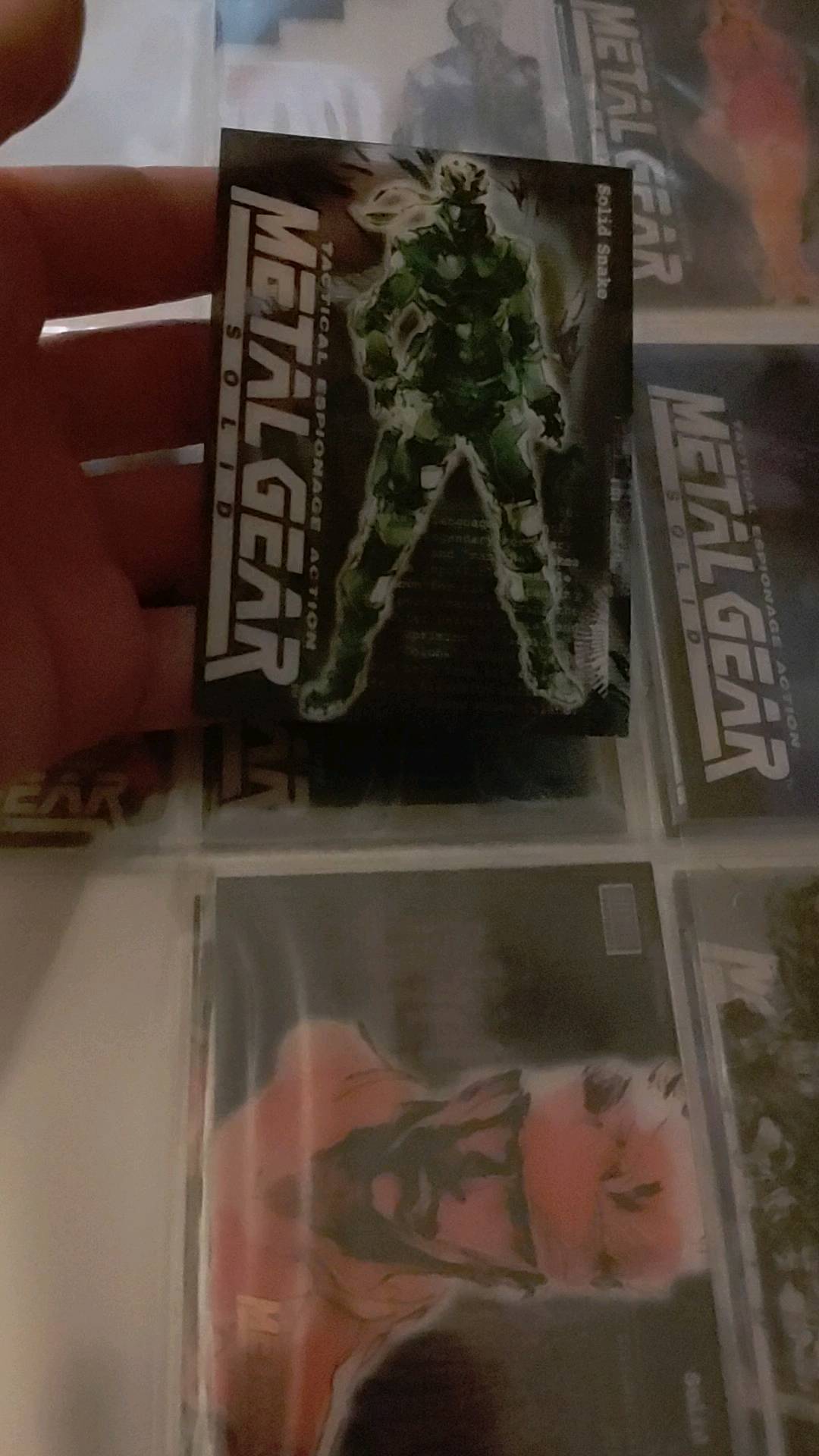 Where to find Metal Gear Solid trading cards for sale or trade?
