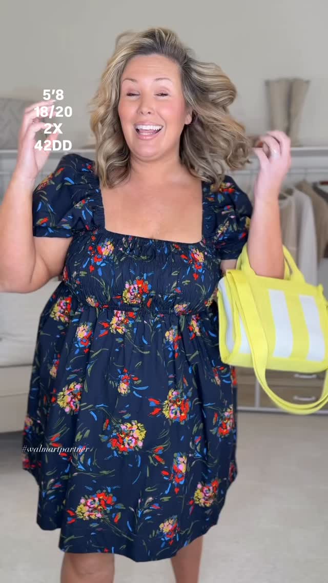 4X–XXS ✨ NOT YOUR MOMS WALMART HAUL !!! #walmartpartner, So many super cute pieces in this one! Easy summer outfits and fun colors!!, Which piece is your favorite?, 🛍️ Comment WALMART and I’ll send 