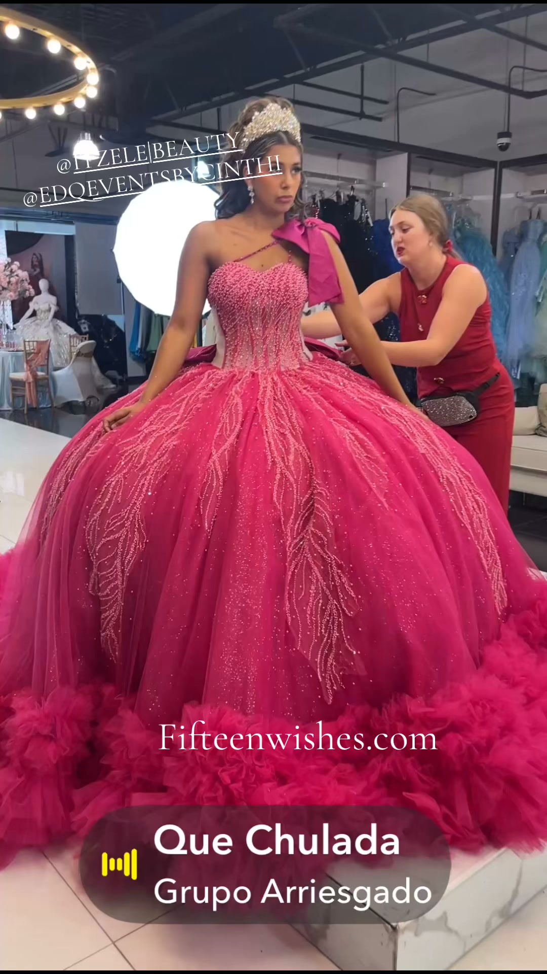 formal dresses in williamsburg va Fifteen Wishes Boutique—located at 5645 Richmond Road, Suite 100, Williamsburg, VA, 23188—offers gowns for quinceañeras, weddings, and brides. Book your appointment at fifteenwishes.com 1398