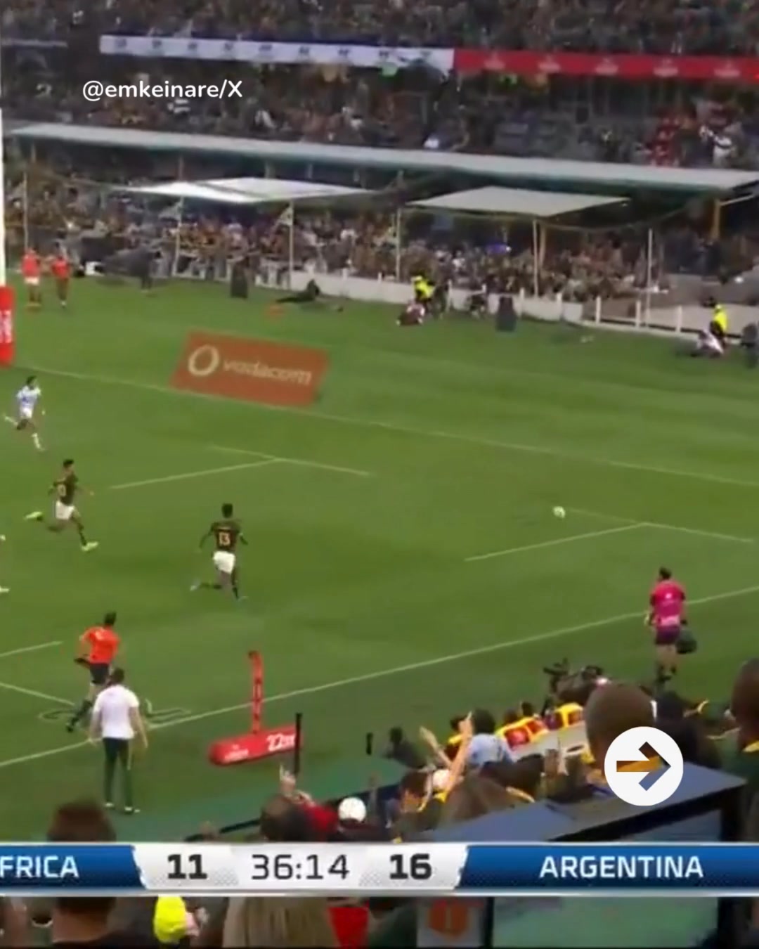 Dit was sekerlik een van die beste vertonings nóg deur ’n Springbok ...