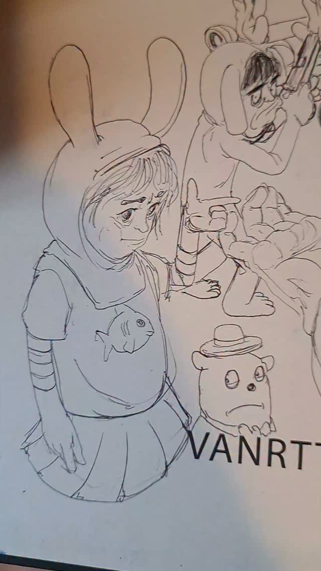 New Book: C'MON C'MON Drawings From The Set by artist Yann Kebbi