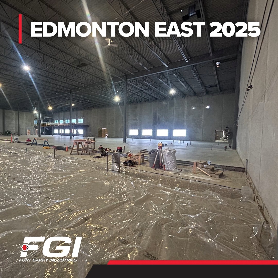 FGI Edmonton East’s construction is coming together smoothly! Opening ...