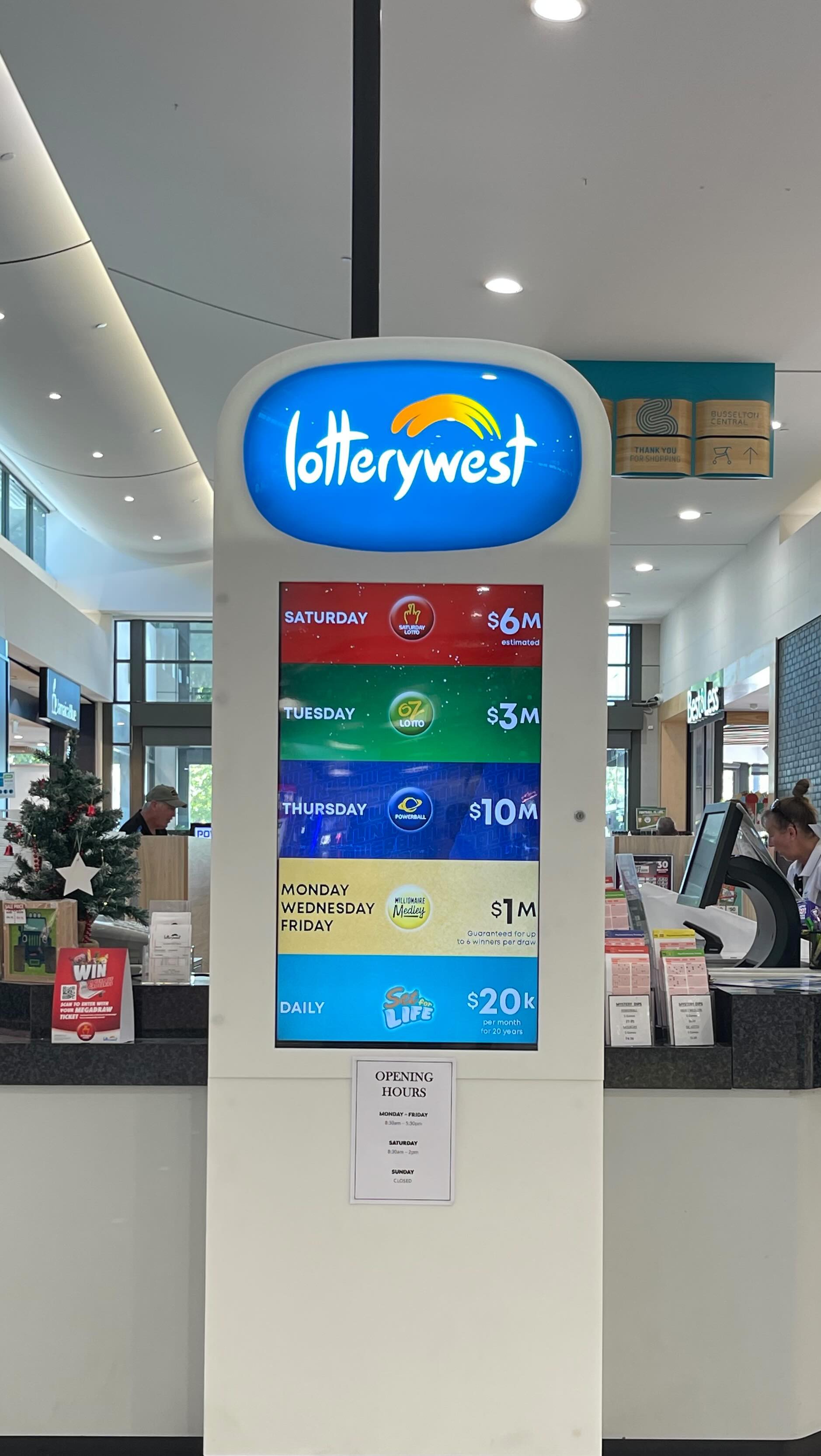 Have you heard? 👀 A brand new Lotterywest kiosk has just opened! Pop in ...