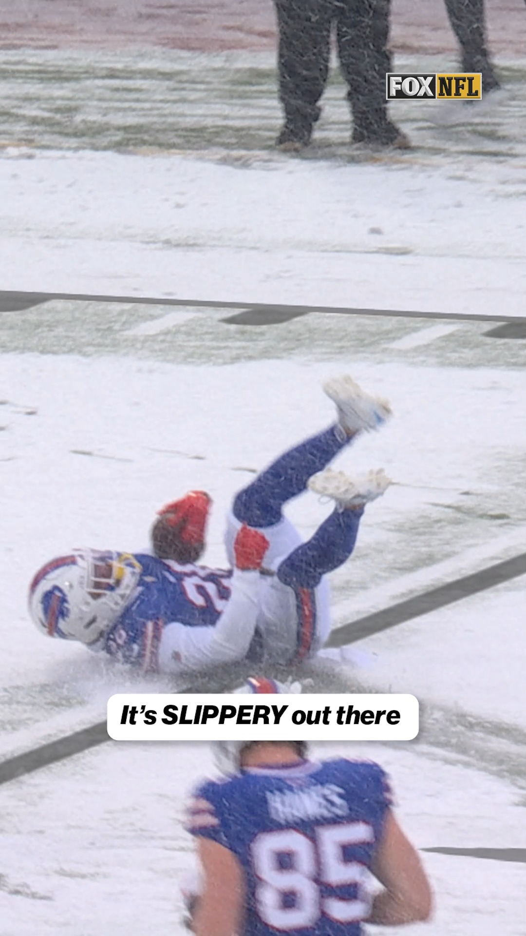 It's a slippery one in Buffalo! ️ | NFL on FOX | Facebook