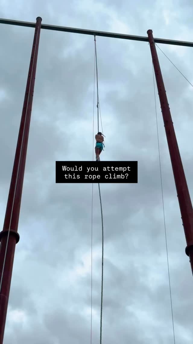 👏🏻 Think we need a longer rope? 👀 Credit: @avery_glantz 😮‍💨 | Spartan ...