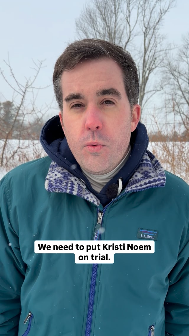 Jordan Wood - I would vote to impeach Kristi Noem — and... | Facebook