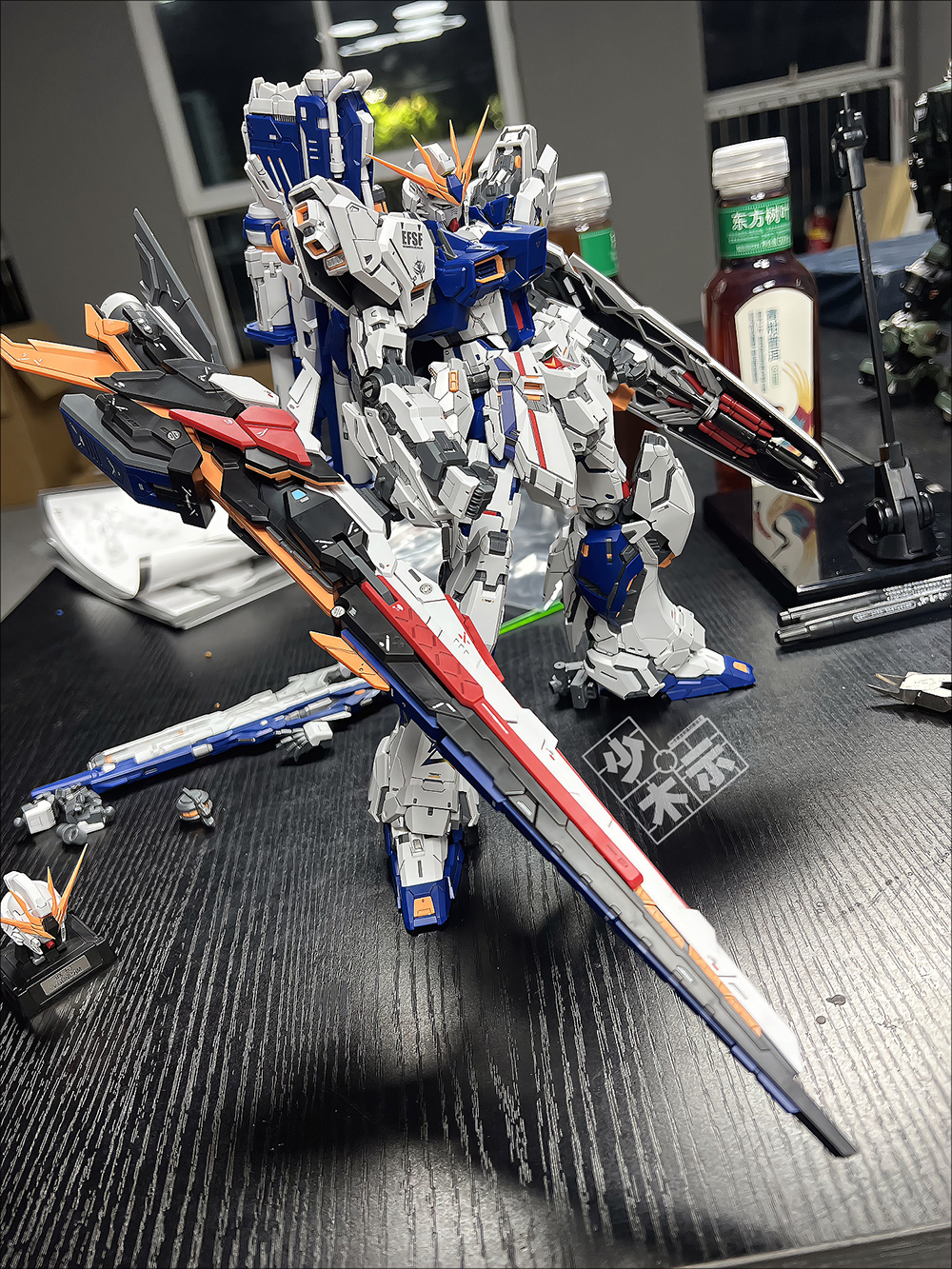🚨 Runner Preview! Farmer Creation 1/100 Nu Gundam Ver. Fukuoka