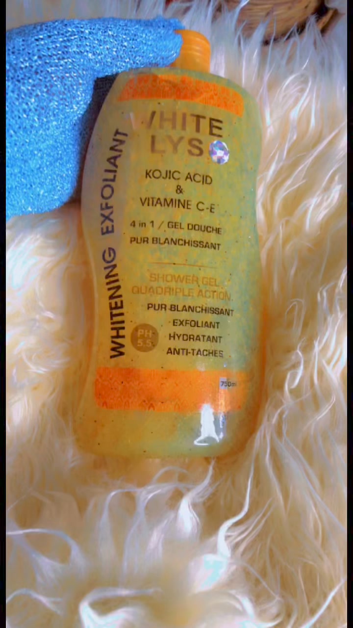 Duo Ultra Blanchissant : Gel Douche Exfoliant + Huile Pure - 1000 Ml + 100 Ml - Soin Éclat Et Taches