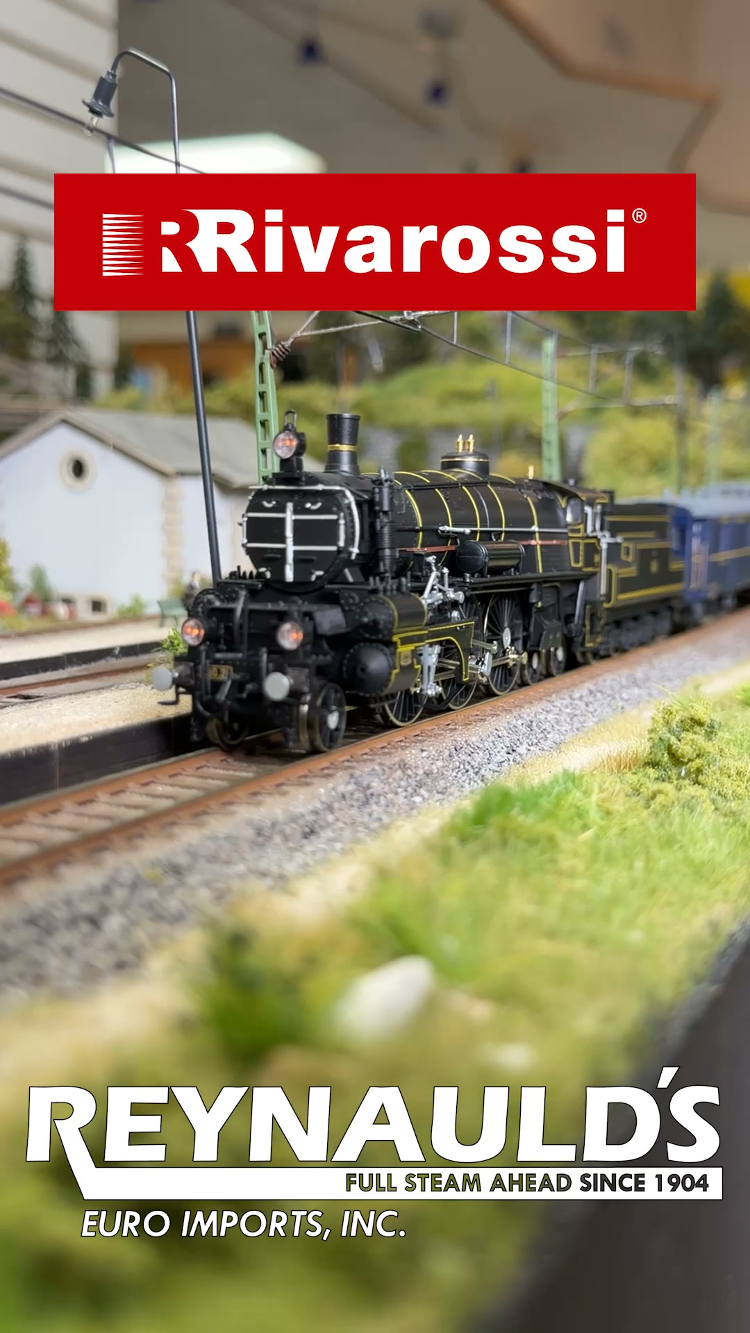 LUXURY RAIL TRAVEL RETURNS! 🚆 Step aboard the legendary Rivarossi