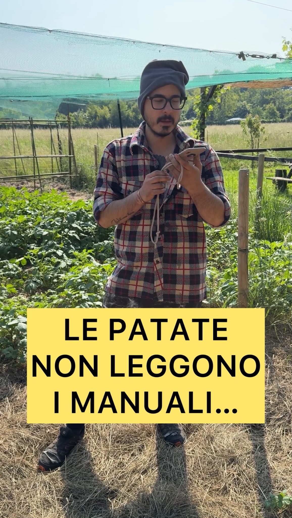 LE PATATE NON LEGGONO I MANUALI… . . #agricolturaitaliana # ...