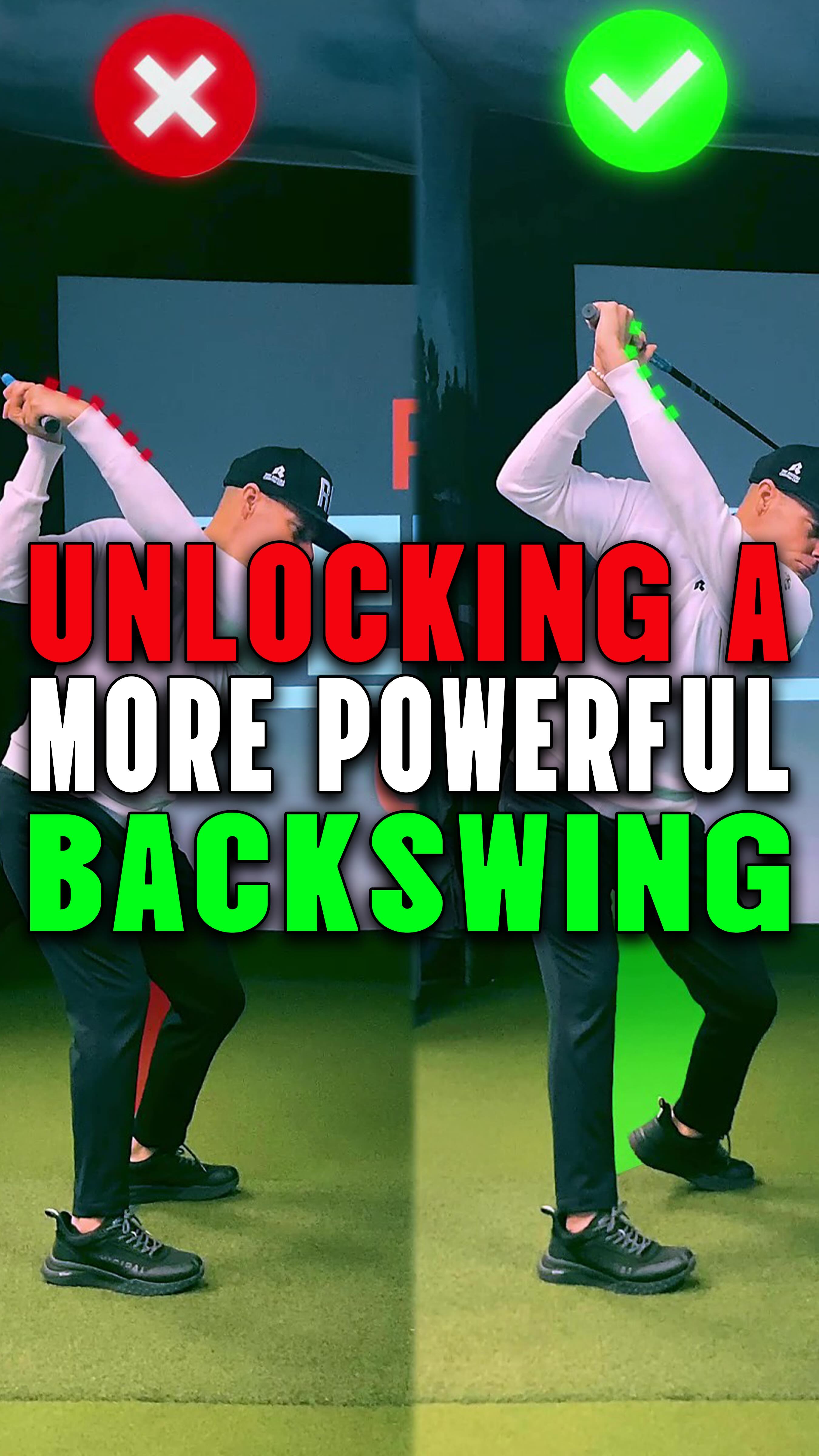 ⛳️STOP restricting… Too many amateurs try to shorten or “tighten up ...