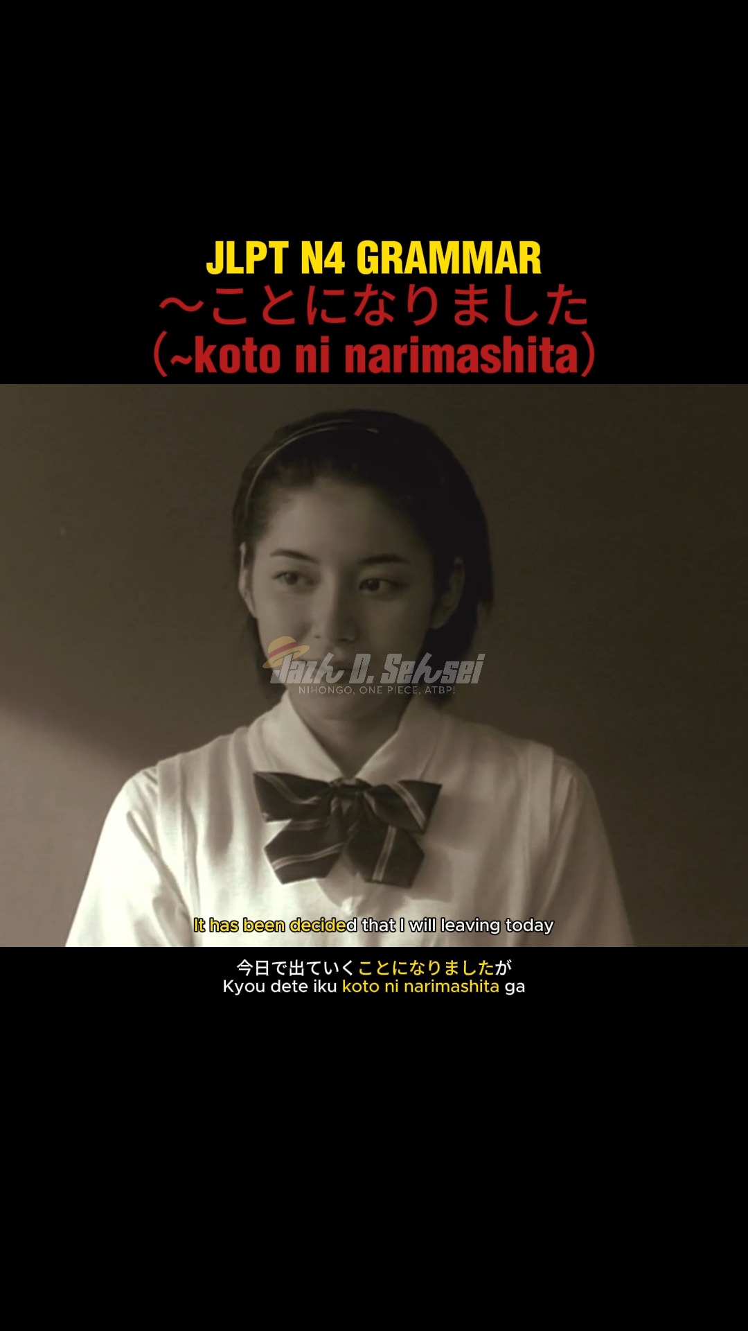 ことになりました (𝐤𝐨𝐭𝐨 𝐧𝐢 𝐧𝐚𝐫𝐢𝐦𝐚𝐬𝐡𝐢𝐭𝐚) 📘 Meaning