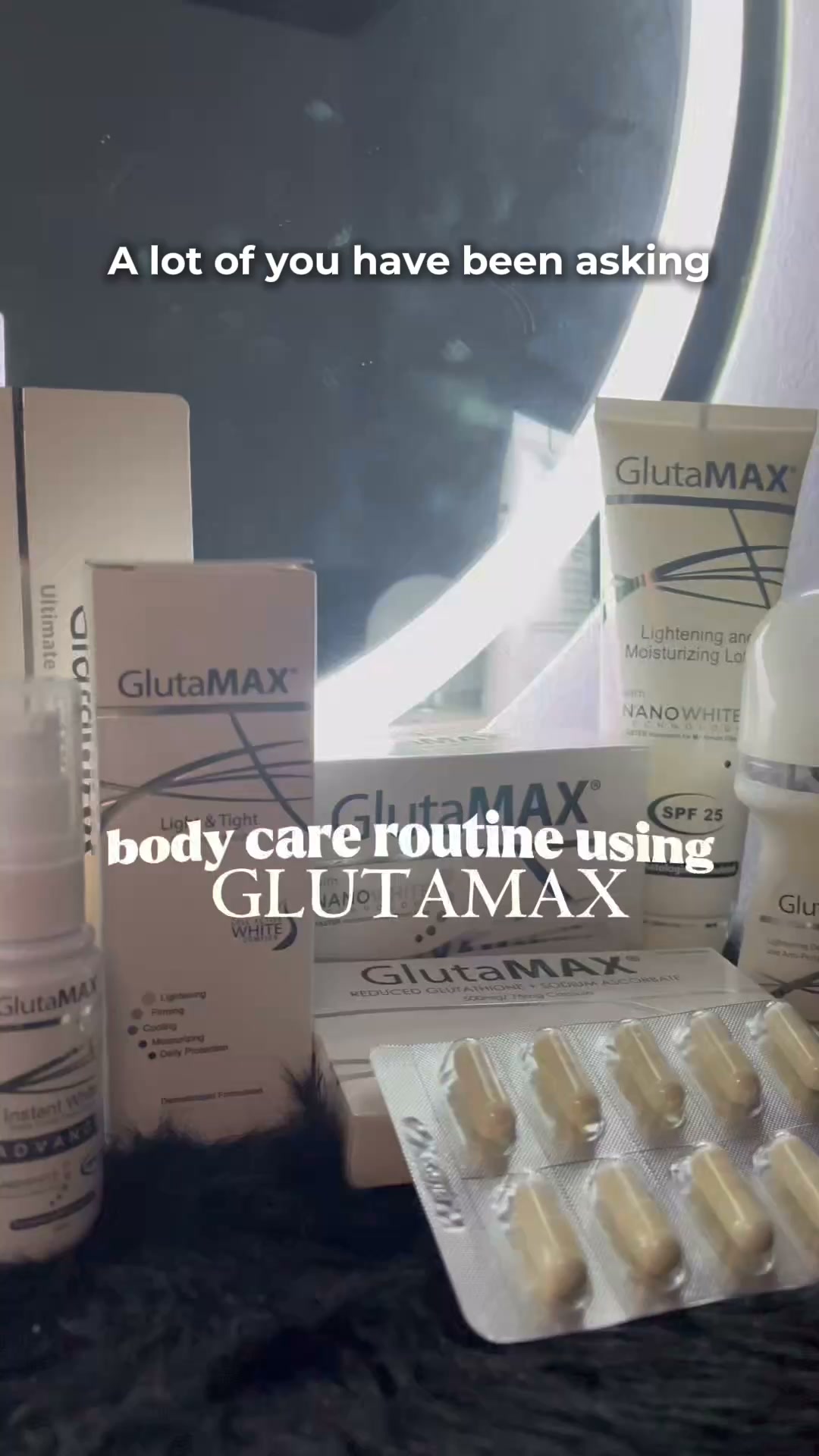 glutamax lightening cream with glutathione price Want a skincare routine you can stick to? 🤍, Stay consistent. Feel confident. Glow ✨, ORDER YOUR GLOW!, GLOW NOW!, Shopee: https://shopee.ph/glutamaxofficial, Lazada: Form:MicroTablet