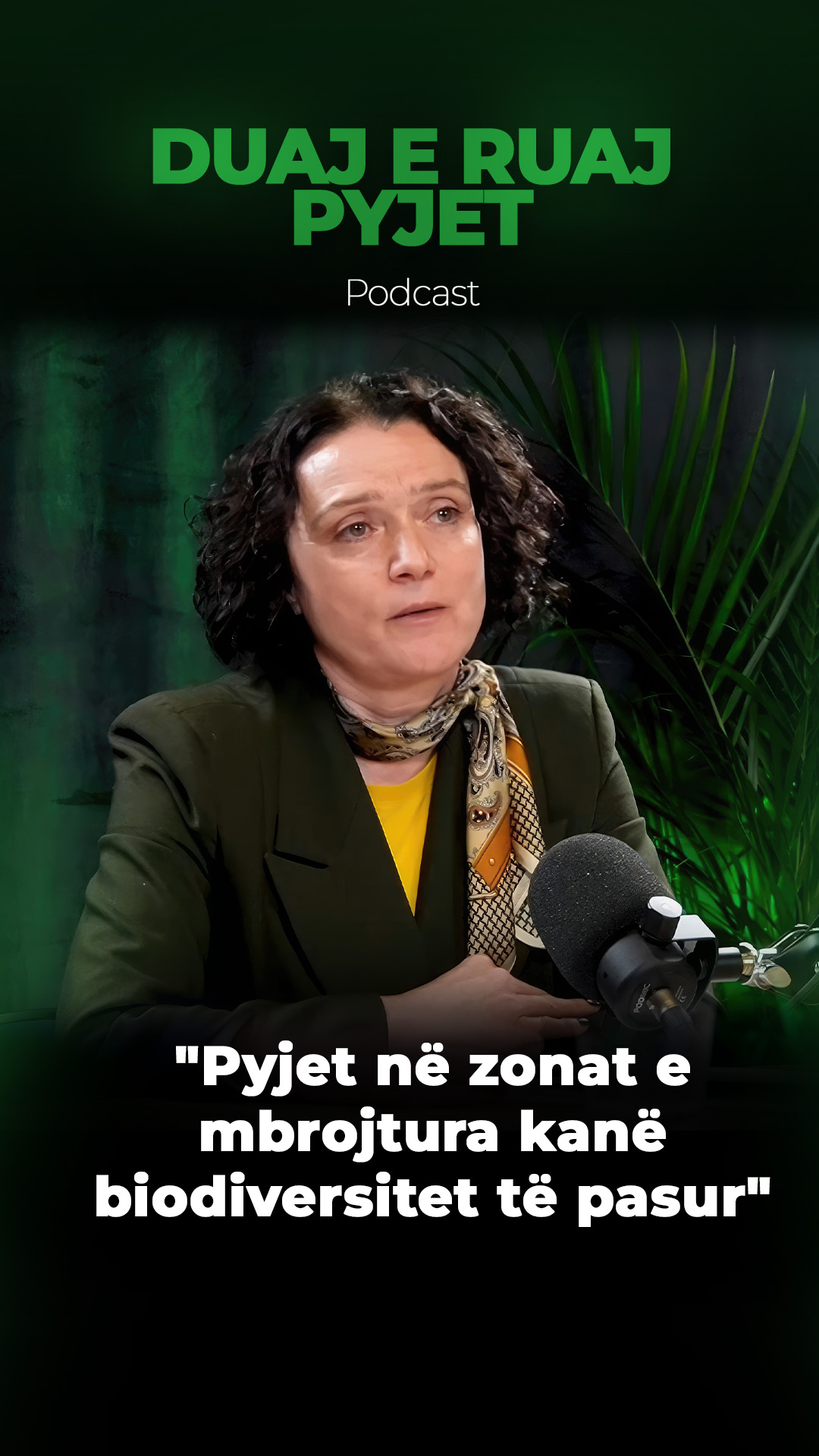 Kamberi: Pyjet në zonat e mbrojtura kanë biodiversitet të pasur, por ...