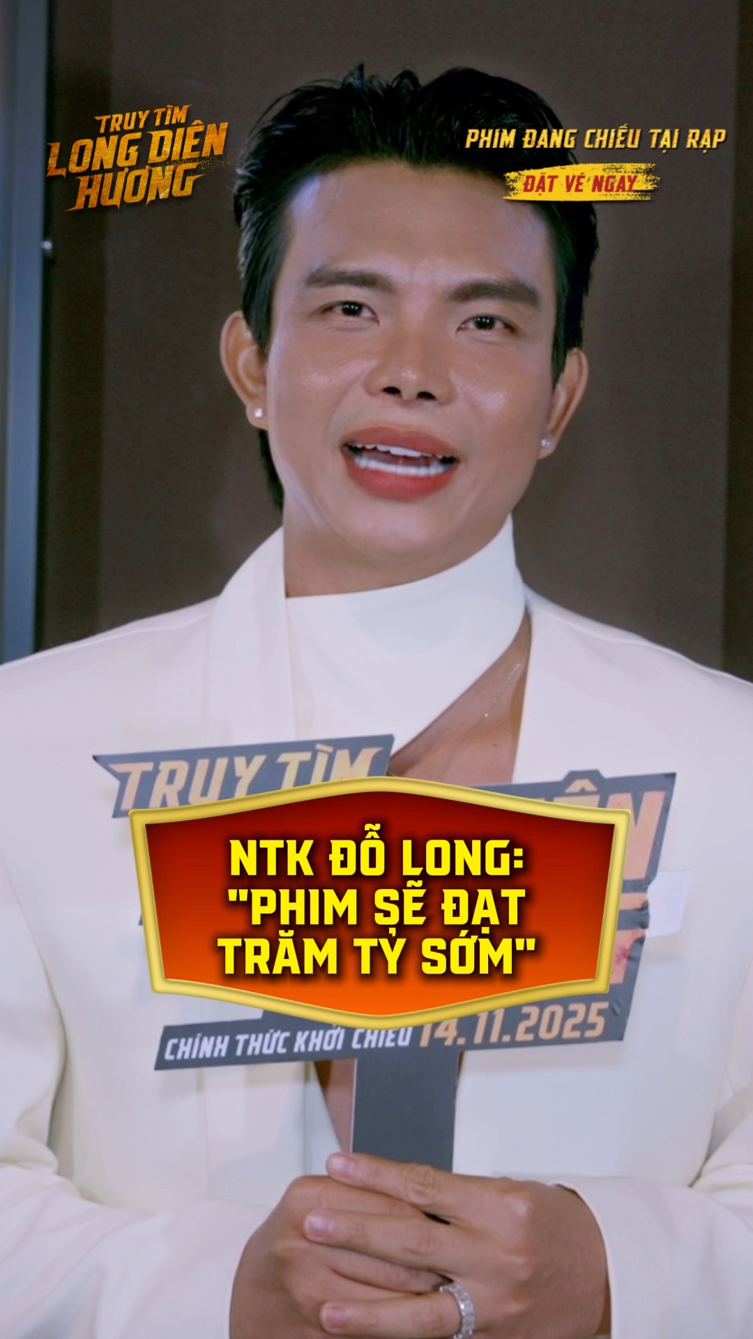 NTK Đỗ Long lên tiếng TRUY TÌM LONG DIÊN HƯƠNG sẽ ĐẠT TRĂM TỶ 🔥 ...