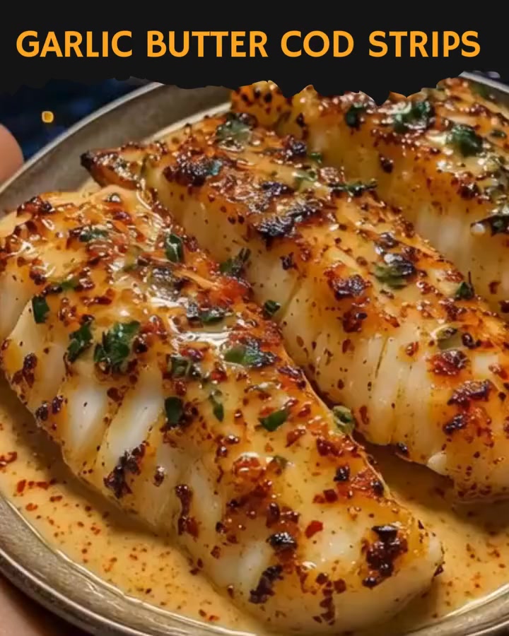 Garlic Butter Cod Strips with Sweet Chili Lime Ingredients : Main ...