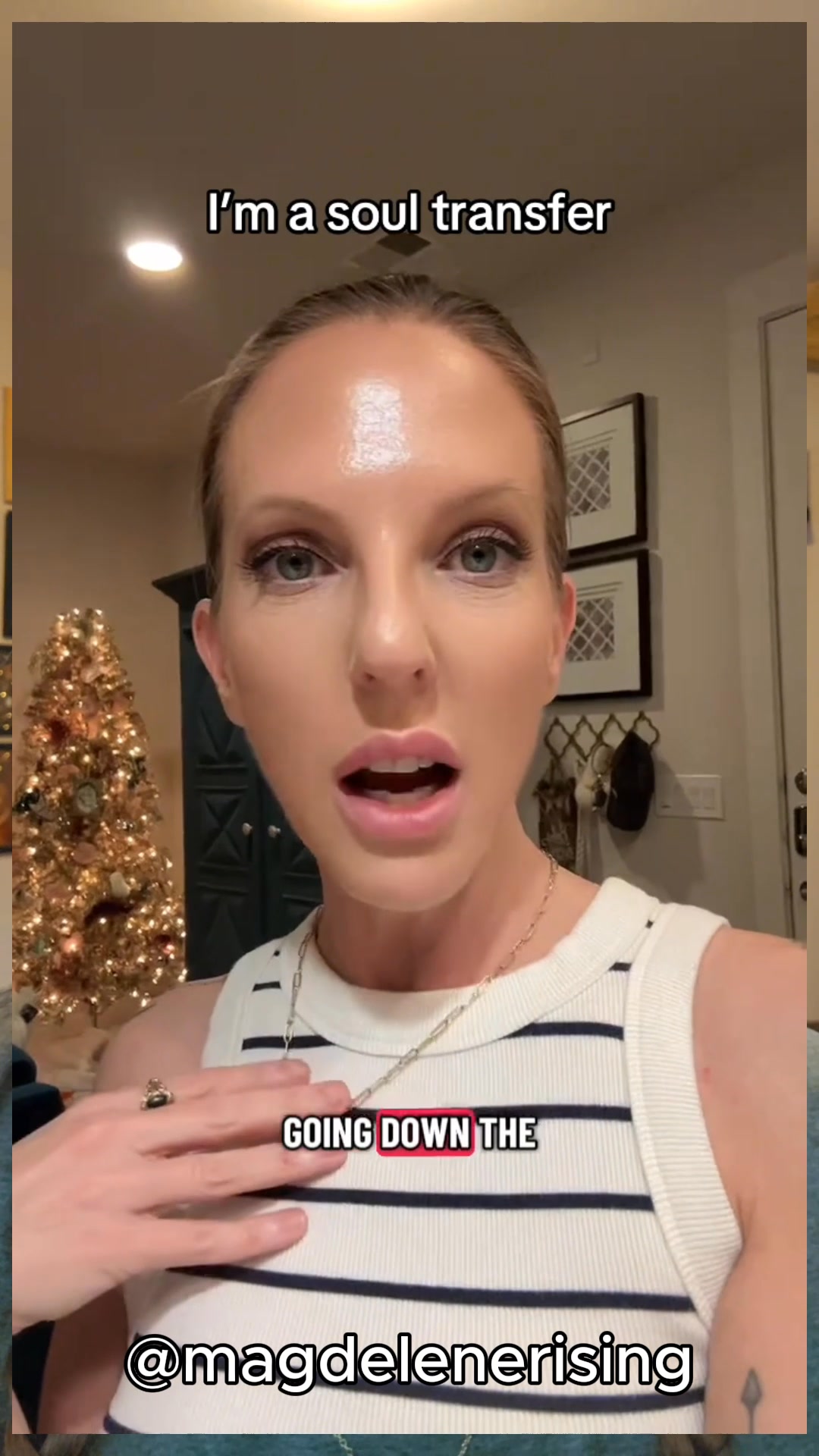 This person explains how she is a soul transfer… The way she tells this ...