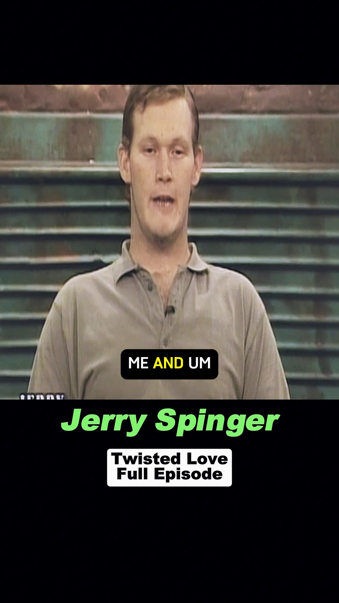 Jerry Springer Show 🎬 Best tv show ever #TheJerrySpringerShow # ...