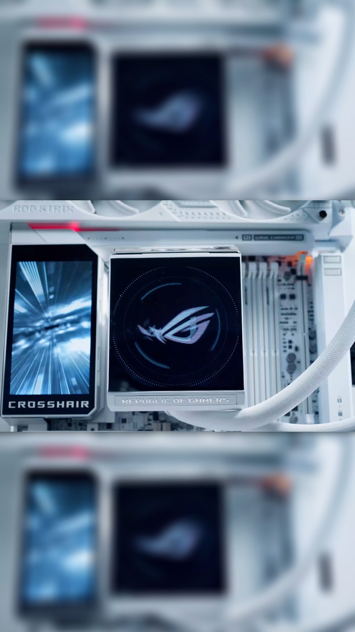 Less cables, cleaner builds. AIO Q-Connector on the ROG STRIX X870E-E ...