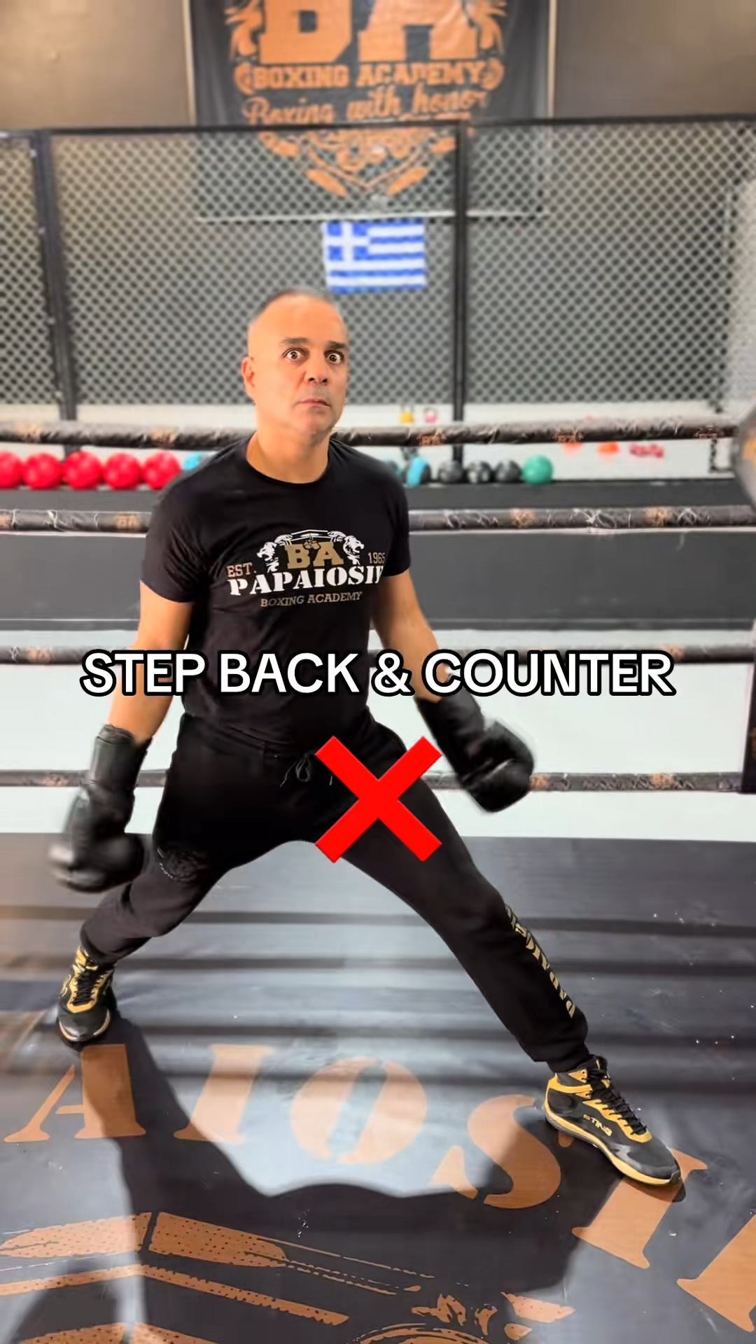 When you step back and counter #boxing #fyp #foryourpage #fblifestyle ...