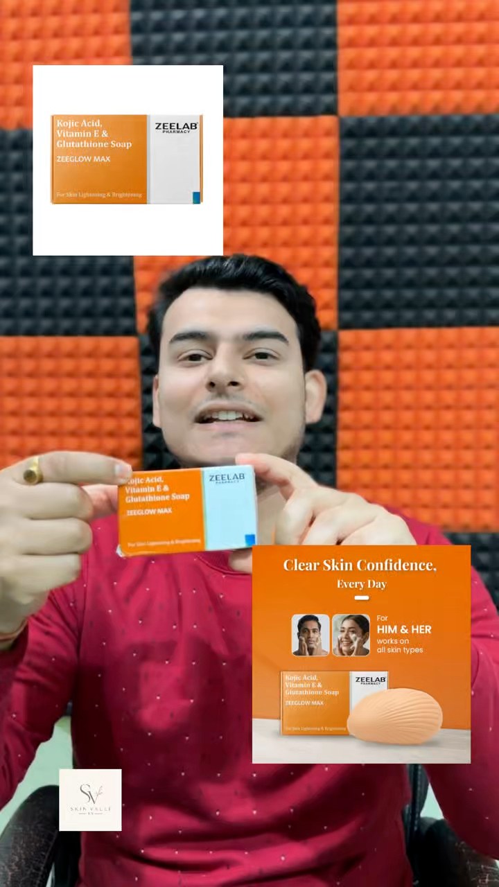zeeglow max kojic acid and glutathione soap for skin whitening!🍊🇧🇩 Price: 490tk. Inbox to order📦 #Glutathione #KojicAcid Options:Immunity Defense (Single Treatment) Best BPC-157 Australia Supplier cycle:continuous