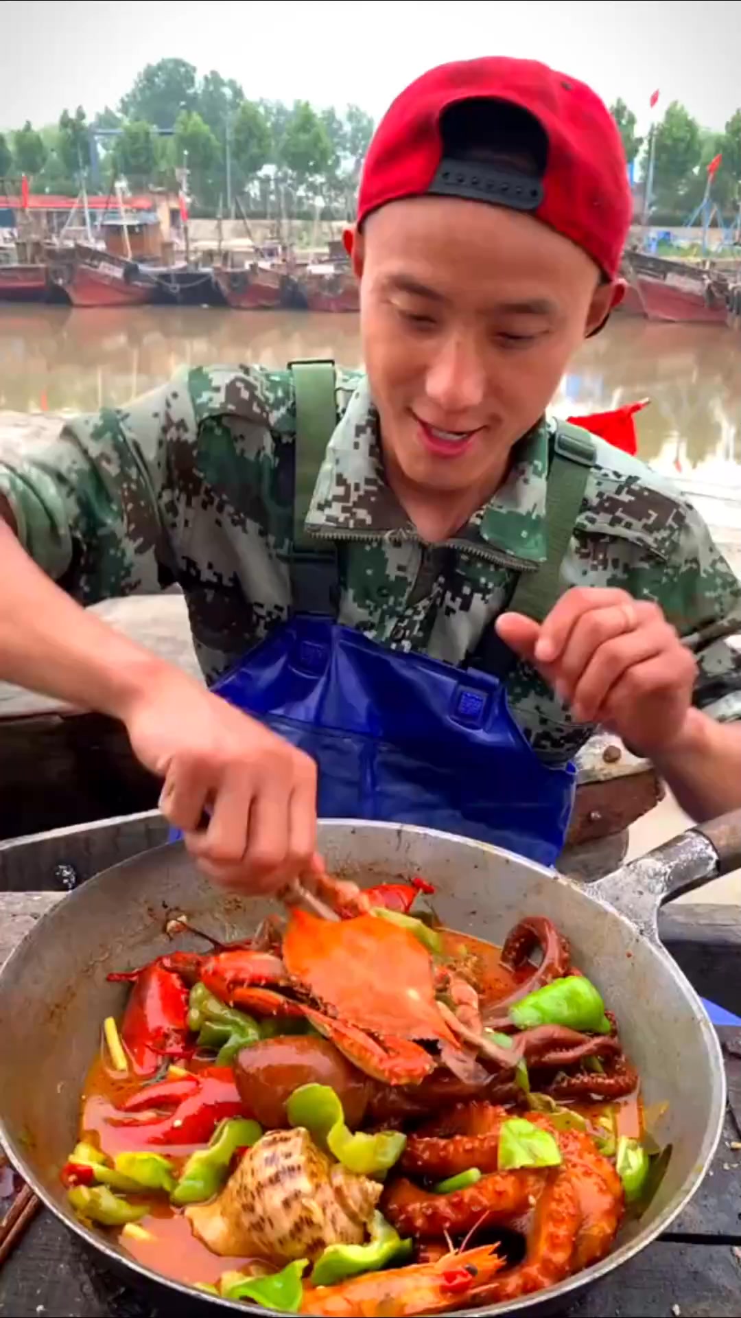 ASMR Eating Show Seafood Boil🦞 #sea #seafood #seafoodboil #ftb #yfp # ...