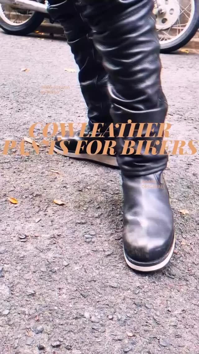 COW LEATHER PANTS FOR BIKERS From ROARS ORIGINAL Introducing a