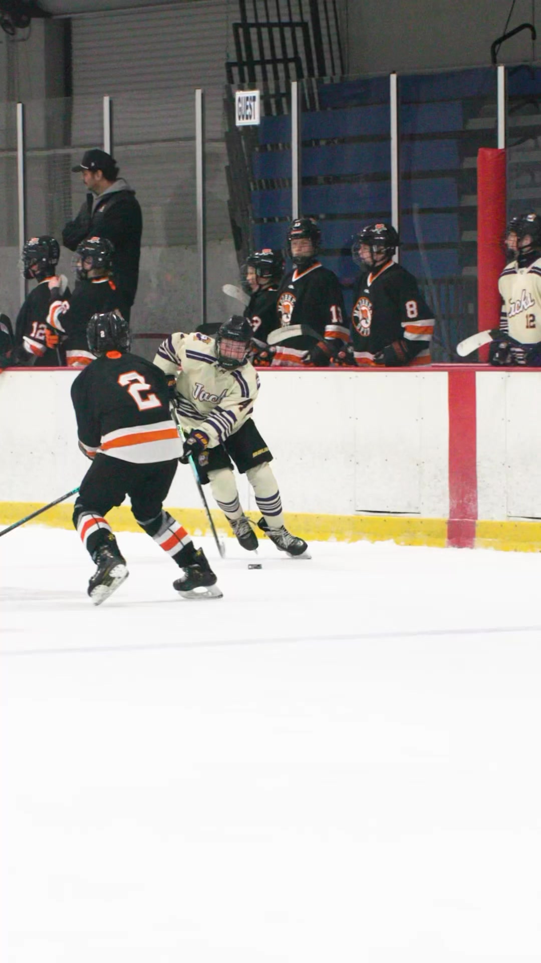 WHAT A SHOT!! Cloquet Lumberjack’s #4 Brody Mcivor snipes short side ...