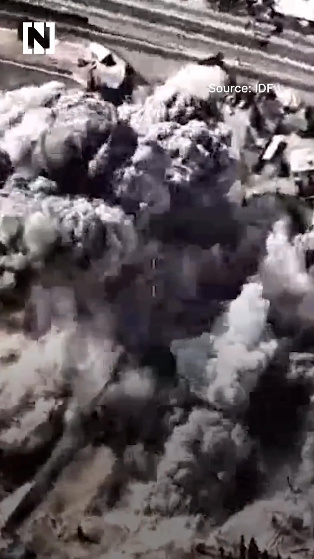Israel releases footage of massive strike on central Tehran. Iran's ...