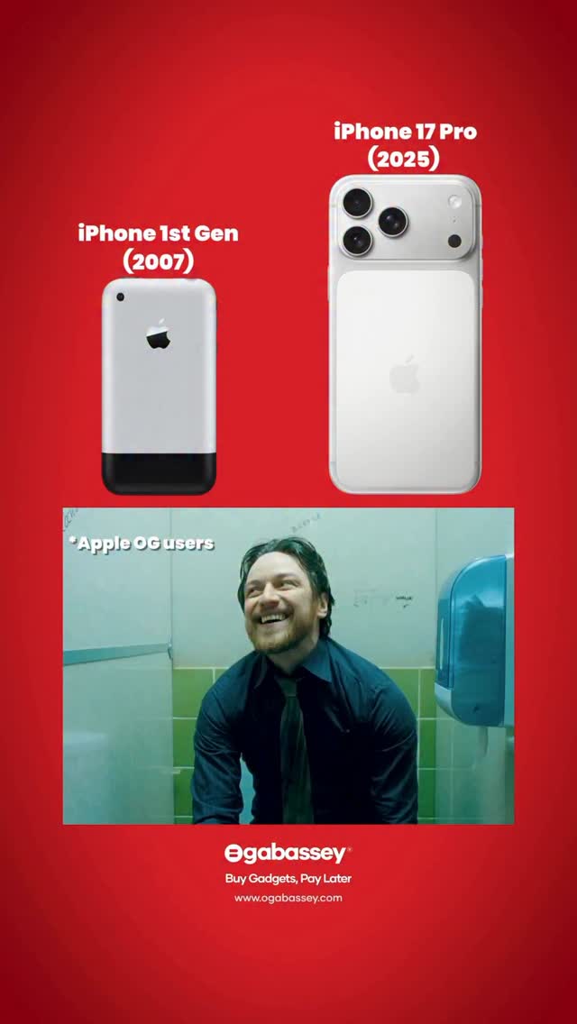 iPhone 1st gen and the new 😁😁 | OgaBassey Gadgets Store | Facebook
