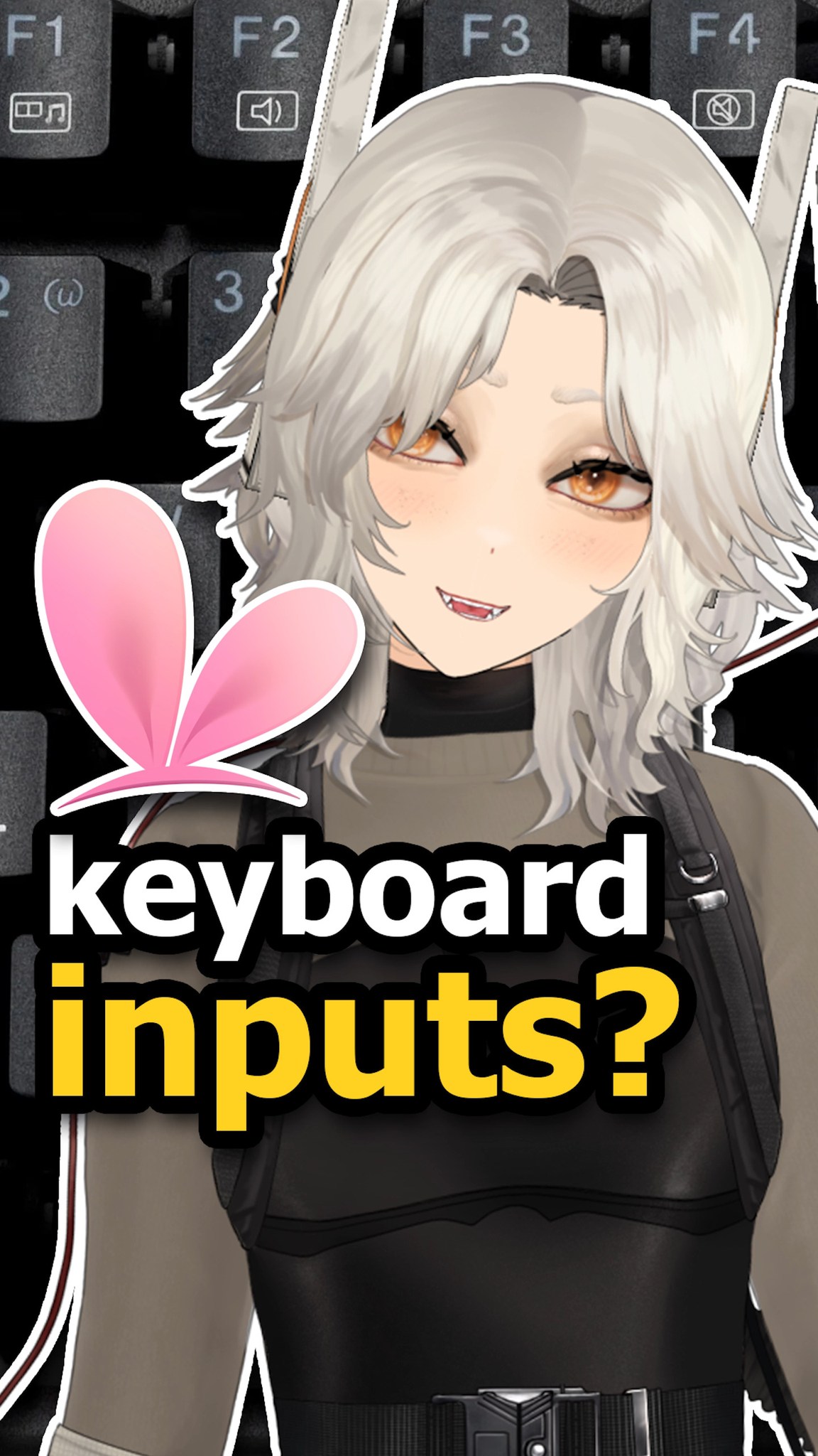 How to track your keyboard on a vtuber model! It's easy but takes a ...