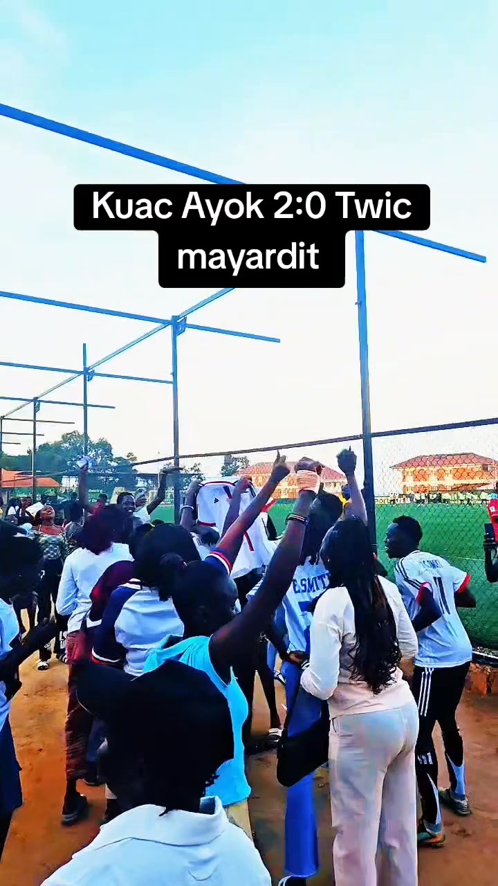 Kuac Ayok community in Kampala, Uganda, celebrates after advancing to ...
