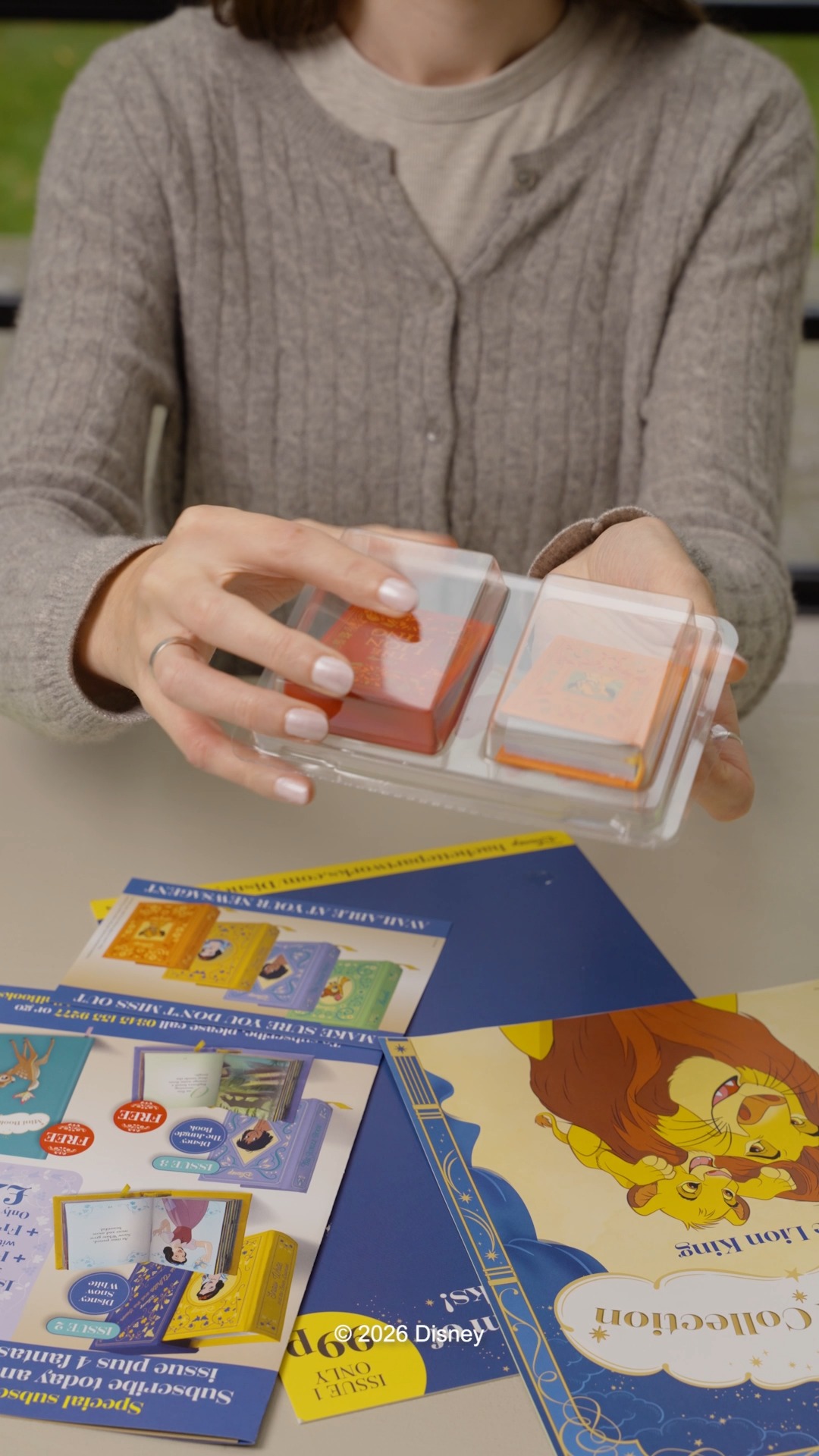 Introducing the Disney Mini Books Collection! With each issue you
