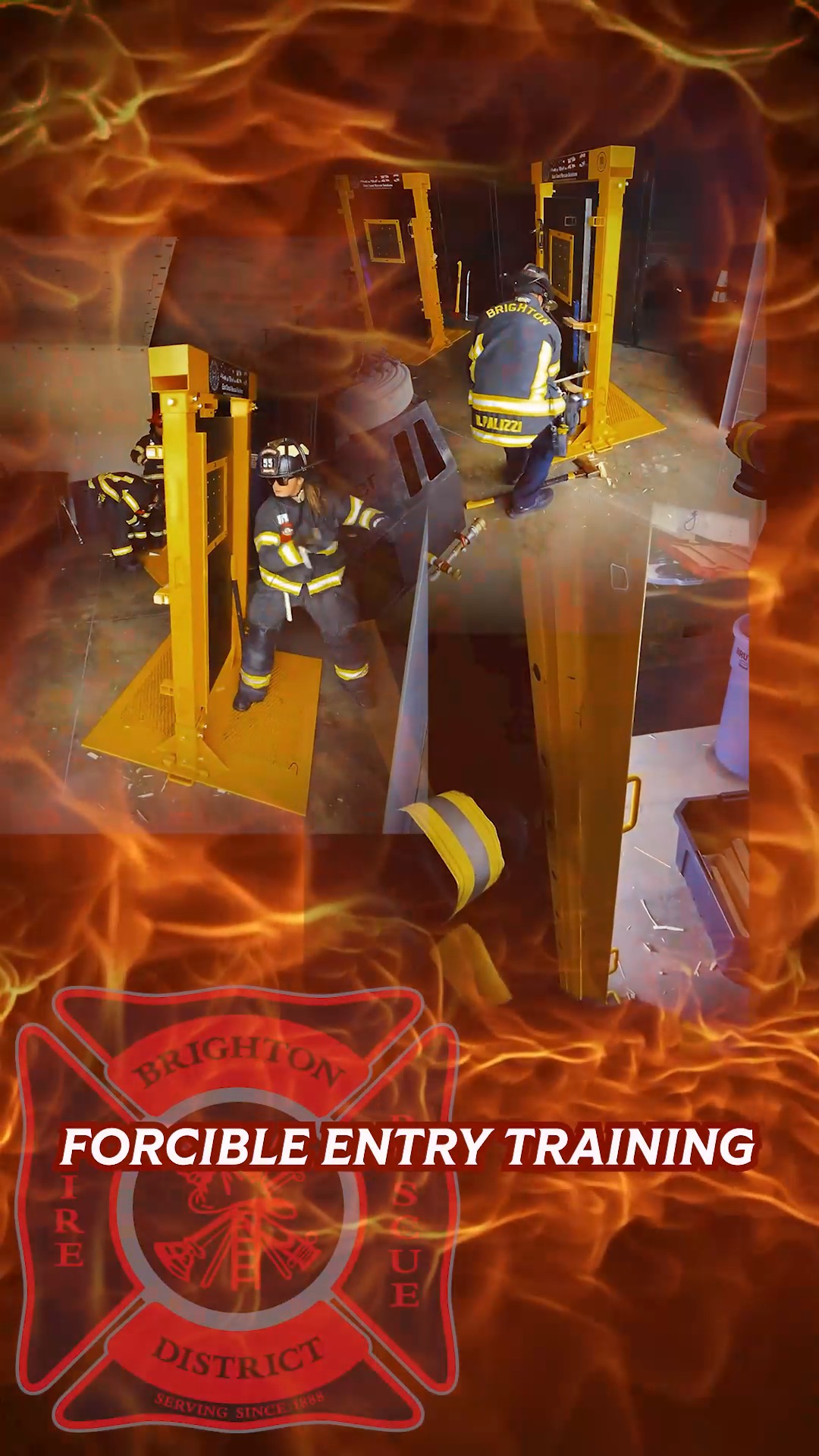 One of our Brighton Fire Rescue crews spent time at the Training Center ...