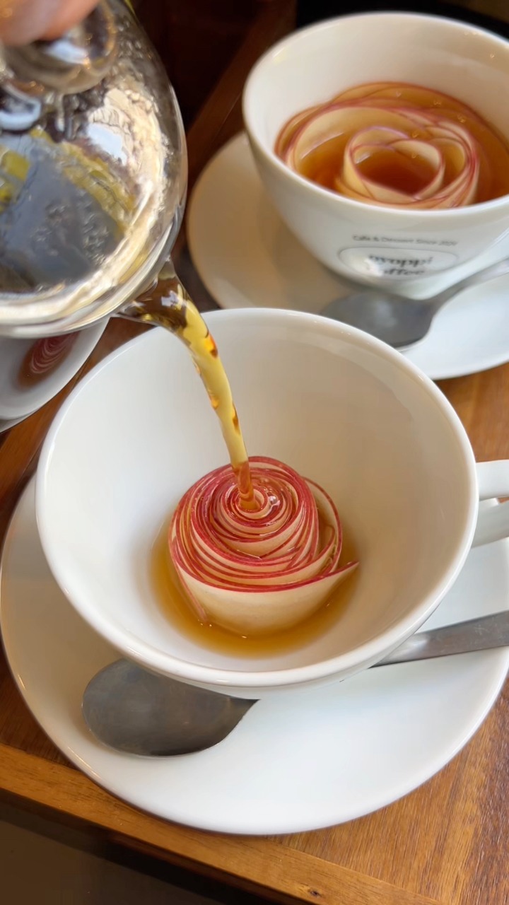 The Best Apple TEA in the Wolrd🇯🇵 # japanesefood #appletea