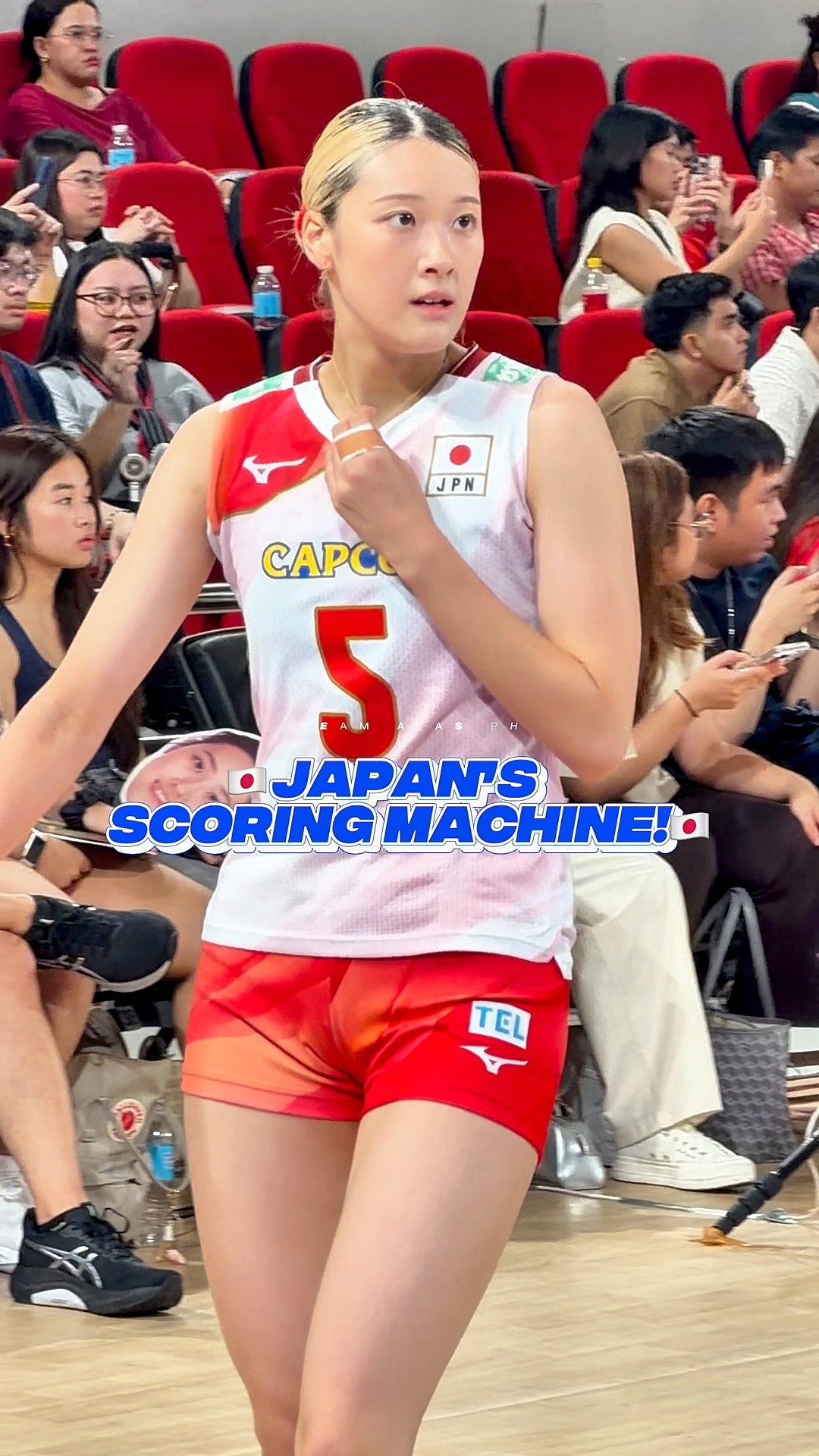 🇯🇵❤️ Japan's scoring machine! 🏐🔥 Yoshino Sato leads Japan as