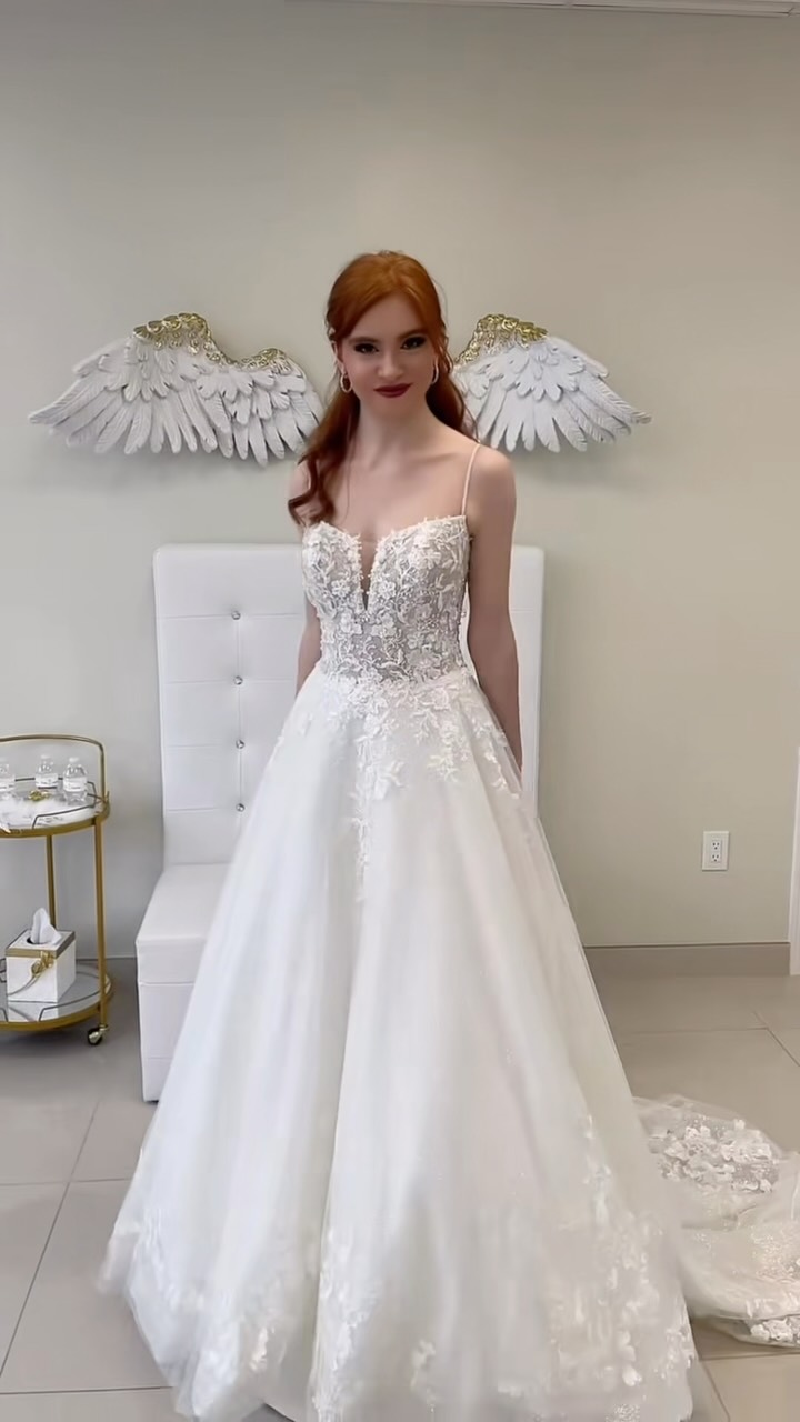We think this might be THE dress! Do you agree? , 👗 Gown ‘Casey’ by Maggie Sottero Designs | Wedding Dress Designer , 👉 follow Dress 2 Impress