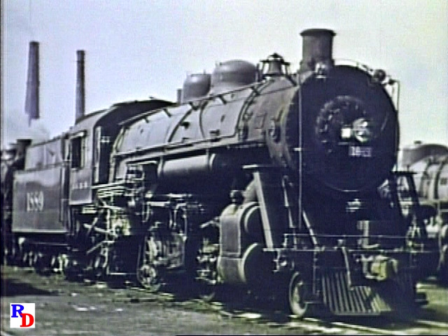 A few scenes of Baltimore & Ohio Railroad's big 2-8-8-4 EM-1