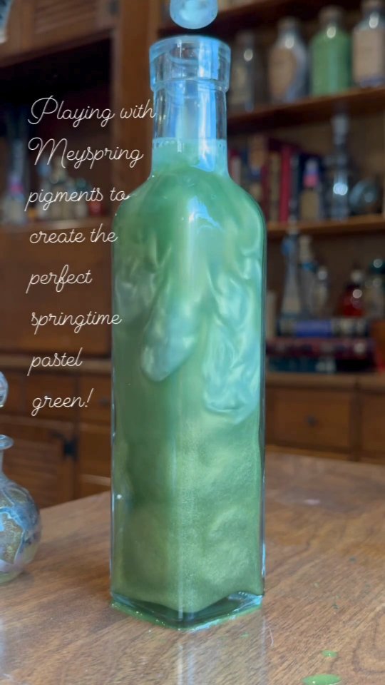😍🌷 How PERFECT is this color for spring??🌷😍 💚🤍 @grimsweetnessapothecary ...