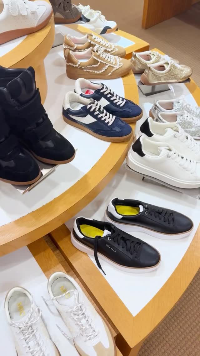 Now trending in Women’s shoes! 👡🥿👟, Shop all of these brands at Dillard’s Kenwood Towne Centre!, #sneakers #dillards #kenwoodtownecentre #trend #cincinnati #trendingshoes | Dillard's