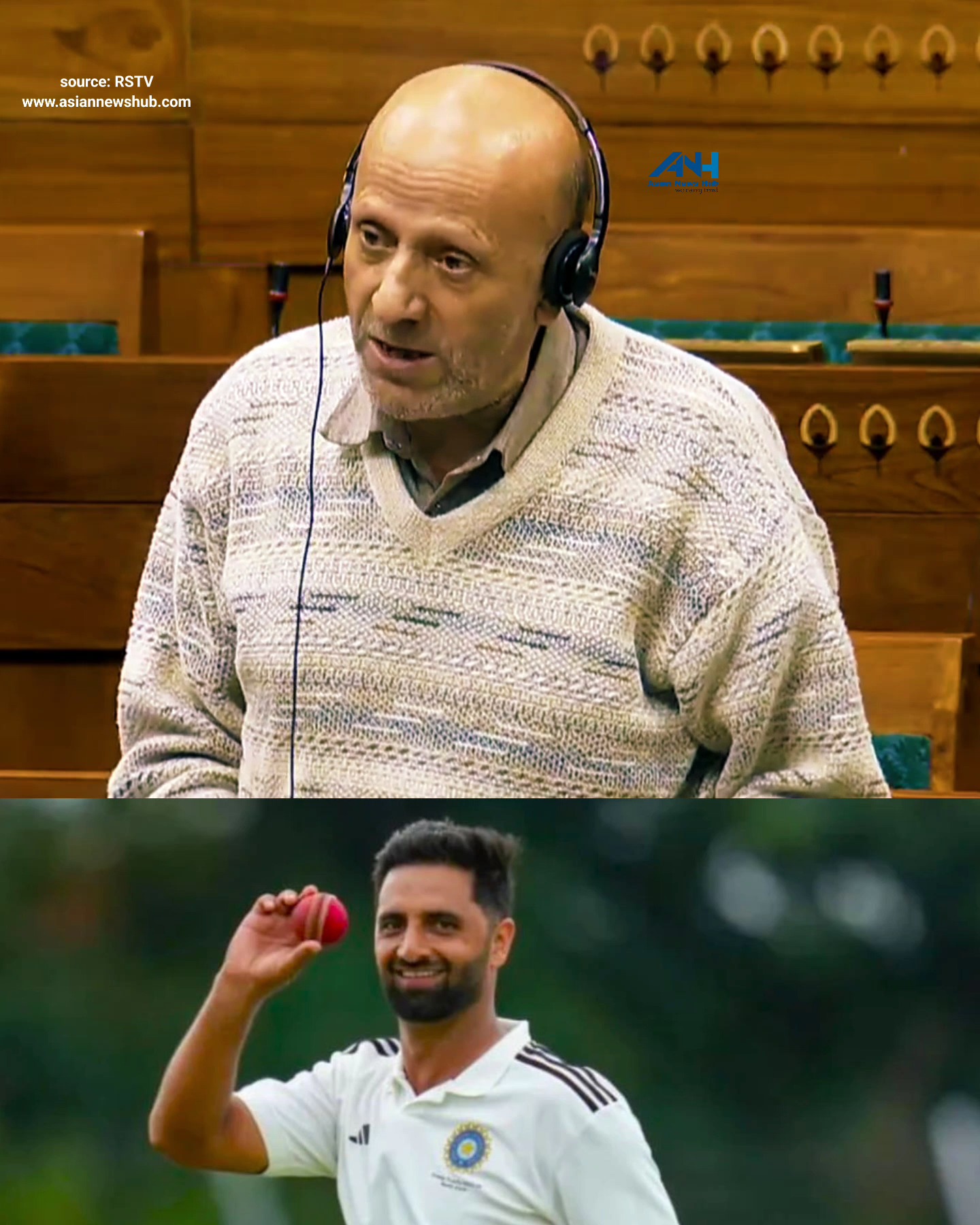 Er Rashid congratulates Auqib Nabi Dar, hails talent of Kashmiri youth ...