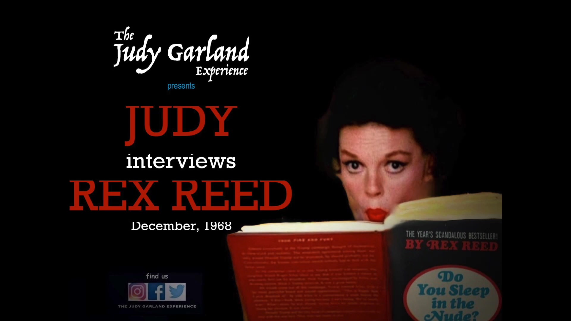 On This Day In Herstory. On December 23, 1968 Judy Garland filled in ...