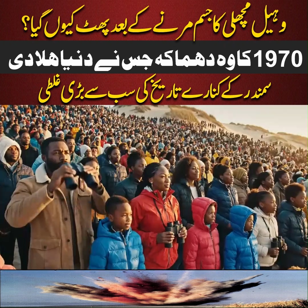 وہیل کا خوفناک دھماکہ ۔جب آسمان سے گوشت کی بارش ہوئی— ایک ایسا واقعہ جو ...