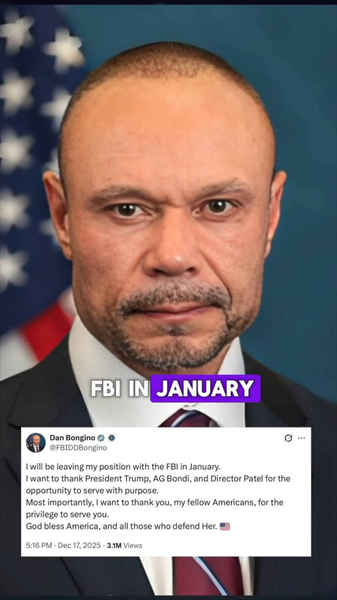 🚨 Dan Bongino announces he is LEAVING the FBI - Hayley Caronia reacts ...