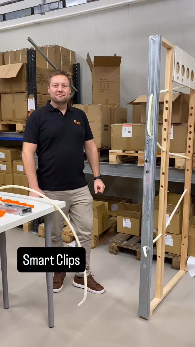 Smart Clips er den enkle og effektive måten å feste k-rør på 16mm og ...