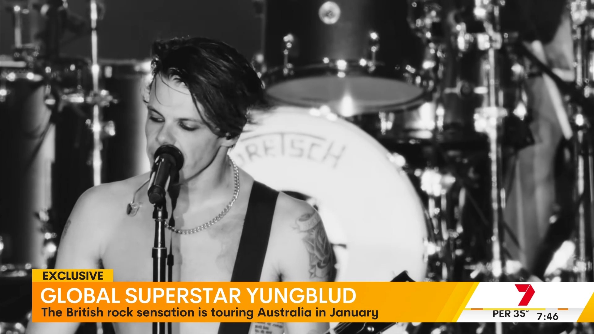Curated visual reference: British Rock Sensation Yungblud Is Preparing For His Nearly Sold Photo Inspiration